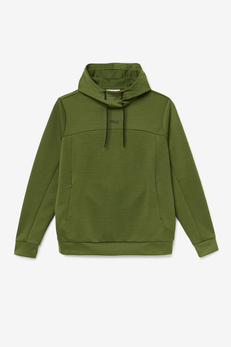Men's Fila Aadheen Hoodie Hoodies Black | JyJvFTeBMiY