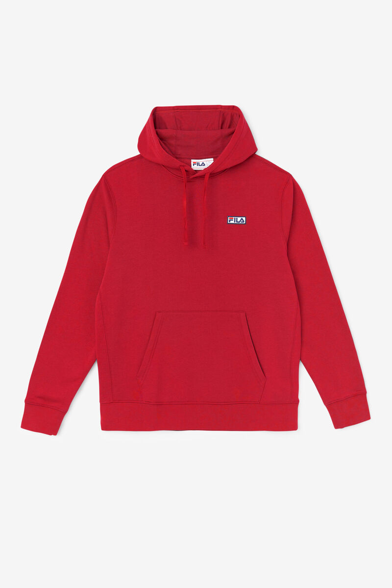 Men's Fila Algot Hoodie Hoodies Red | AwJTszqRHKZ
