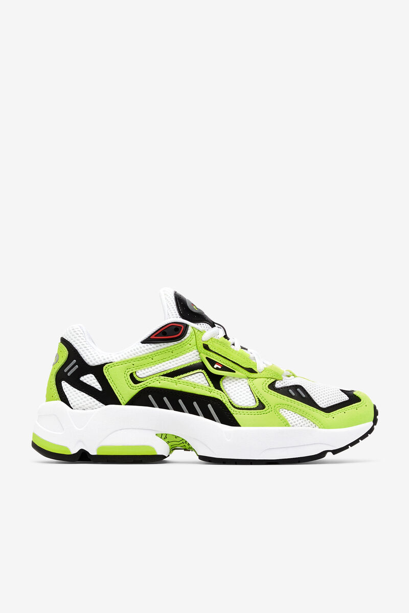Men's Fila Archive Rjv Reflective Shoes | Fila Sneakers Metal Silver / Light Green / White | 5gQV1UL