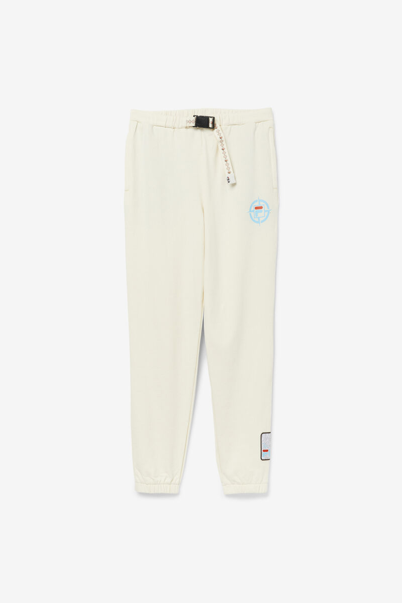 Men's Fila Basecamp Pant Pants Light Yellow | Iisoid5L5IW