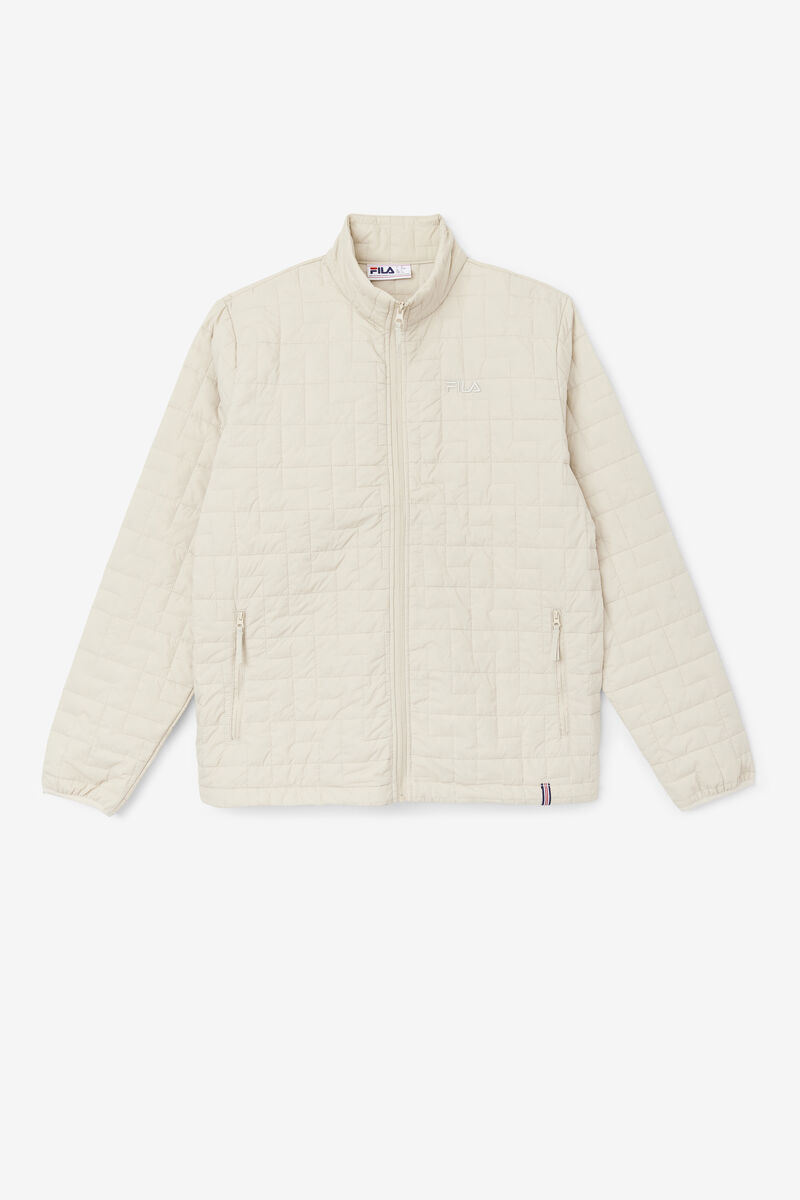 Men's Fila Commuter Jacket Outerwear Light Yellow | VGv5uKblRy5
