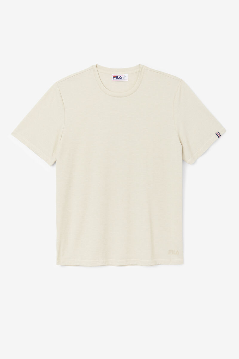 Men's Fila Commuter T Shirts Light Yellow | C3ZcqWWmBu2