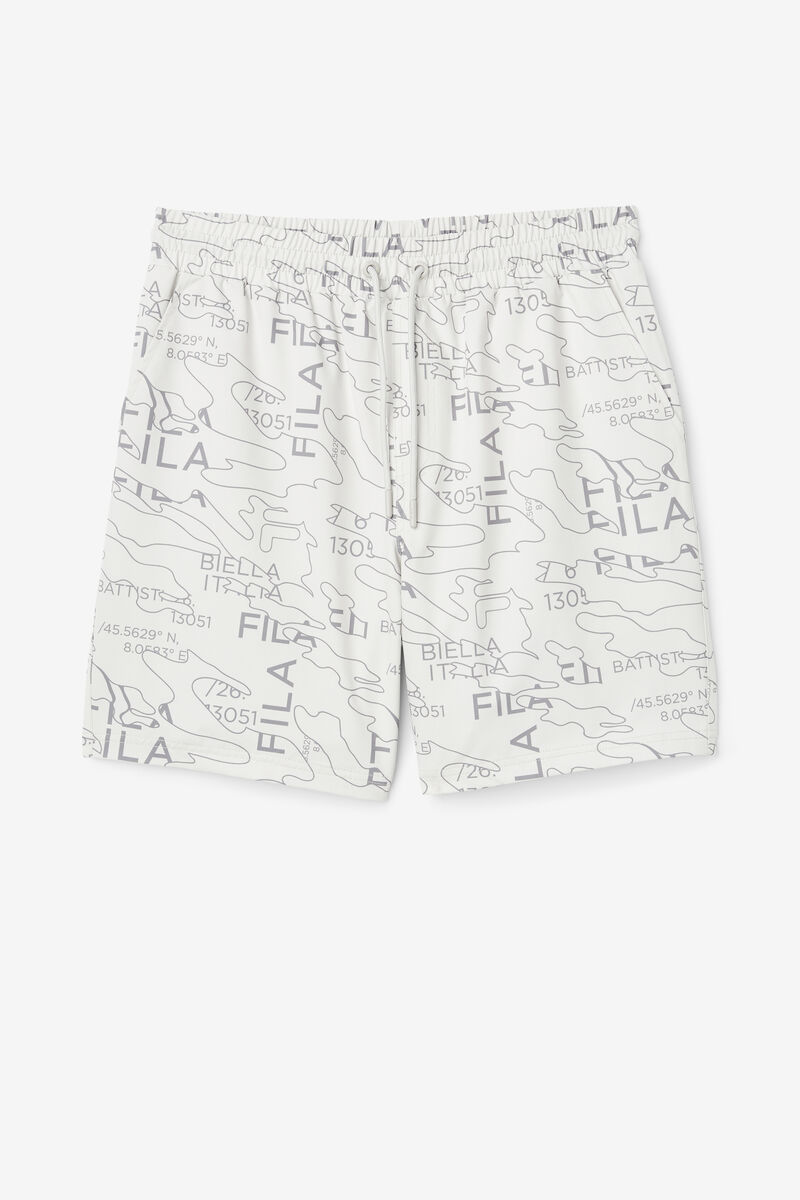 Men's Fila Decklan Short Shorts White | MdQyHwpadas