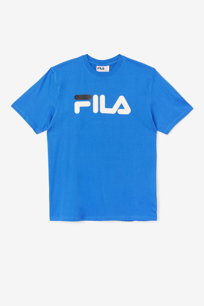 Men's Fila Eagle T Shirts Blue / White / Black | wVPCcUI4Nzs