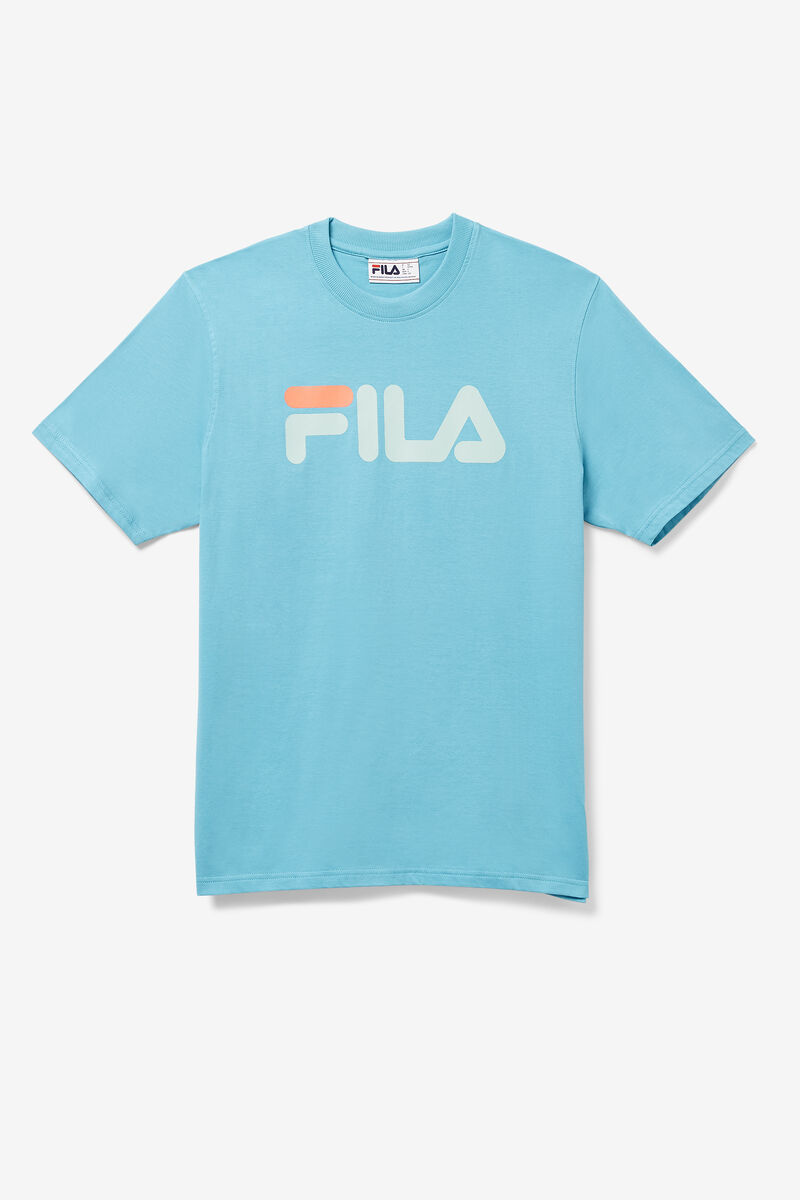 Men's Fila Eagle T Shirts Blue | izmCTgQUoIj
