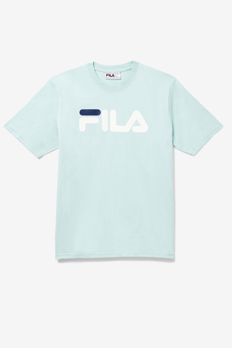 Men's Fila Eagle T Shirts Blue | jcVKx9AqjKu