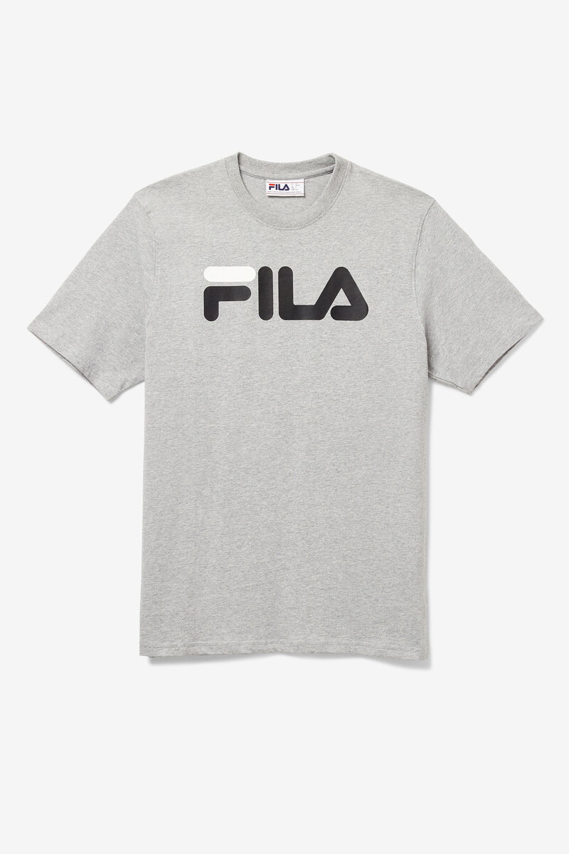 Men's Fila Eagle T Shirts Grey | NEDEU7cGb7S