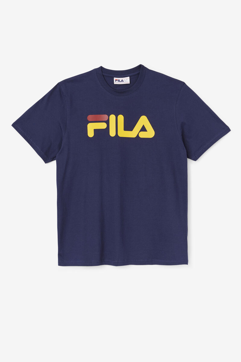 Men's Fila Eagle T Shirts Navy | JW7PtHxsYKs