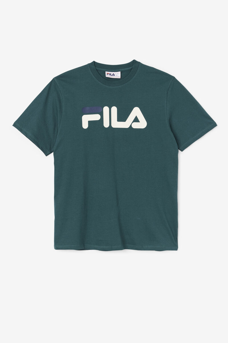 Men's Fila Eagle T Shirts White / Black | 8nyq8hk2Fo1