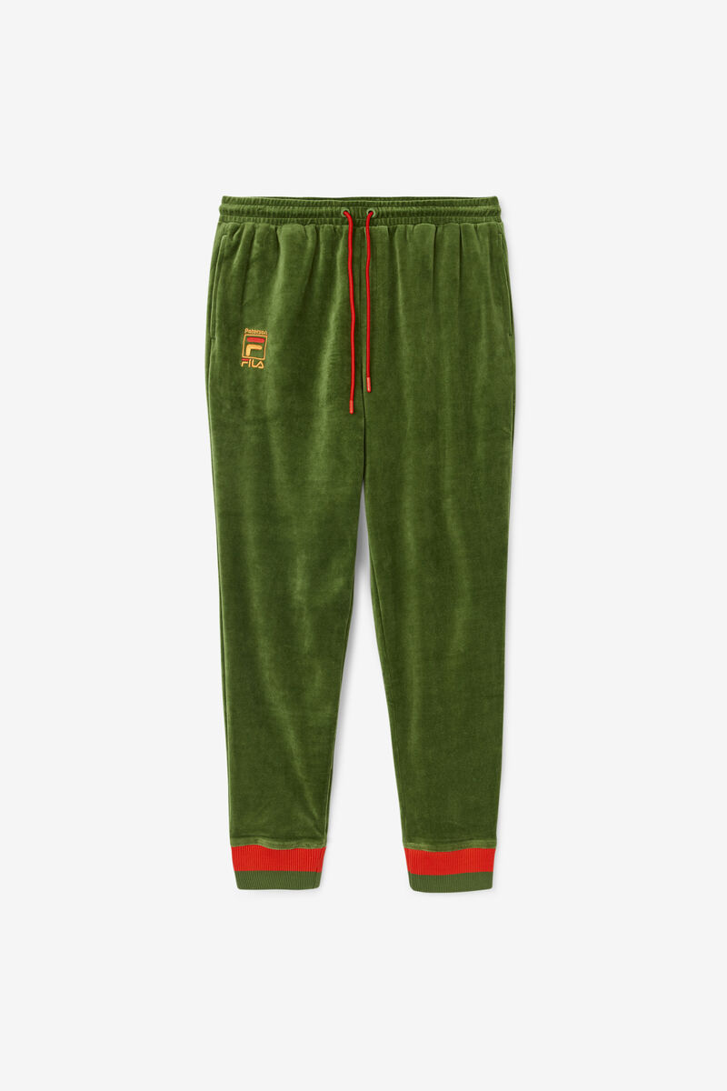 Men's Fila Fila X Paterson Velour Pant Pants Orange | 2UdRnOLp5uC
