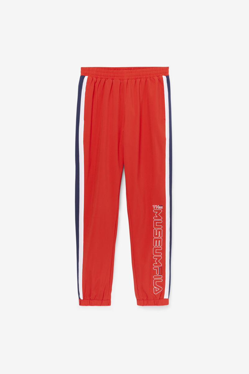 Men's Fila Fila X The Museum Track Pant Tracksuits Red / Navy / White | rVOeHPAs82z
