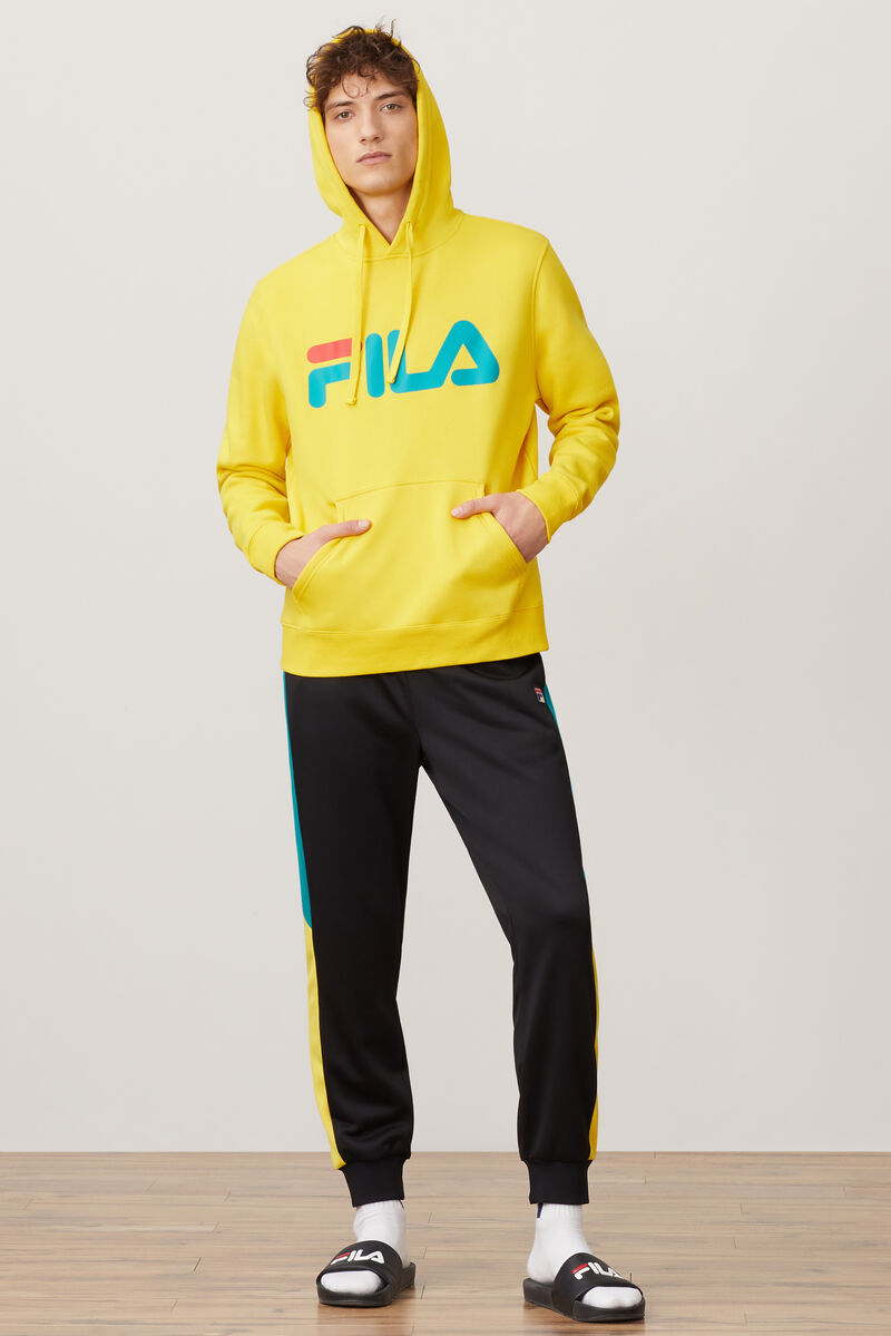 Men's Fila Flori Hoodie Hoodies Red | qnNX9qFXXdM