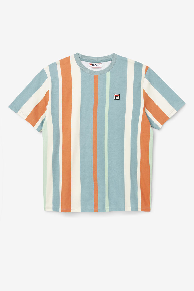 Men's Fila Gach Striped T Shirts Multicolor | APsjosOCAQZ