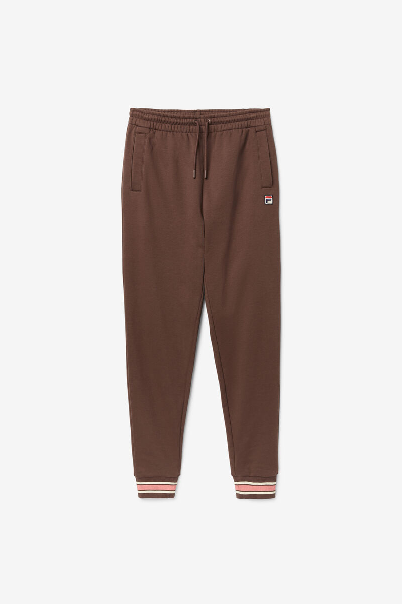 Men's Fila Galena Track Pant Pants Red | 3x68oDBmuBD