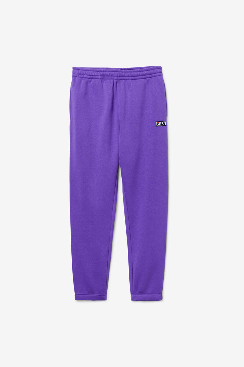 Men's Fila Garin Jogger Pants Purple | 1SevFWZvja2