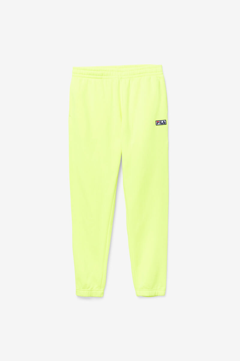 Men's Fila Garin Jogger Pants Yellow / Black | 3I3TmNFPoJr