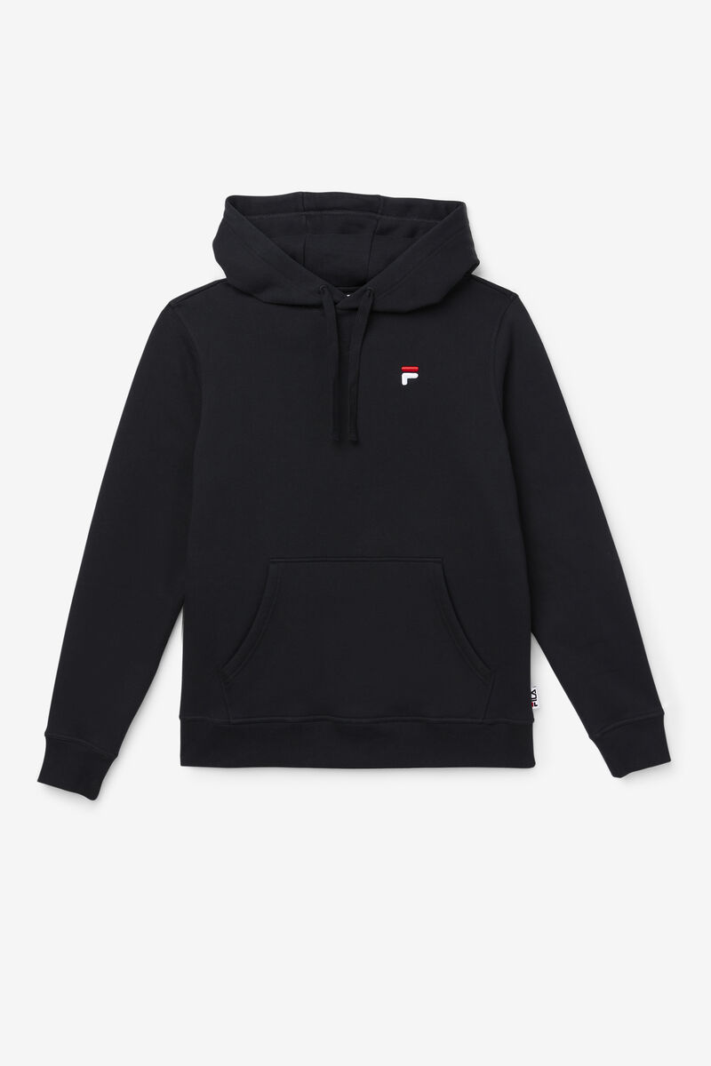 Men's Fila Godfrey Hoodie Hoodies Black | S83CMCzKmEk