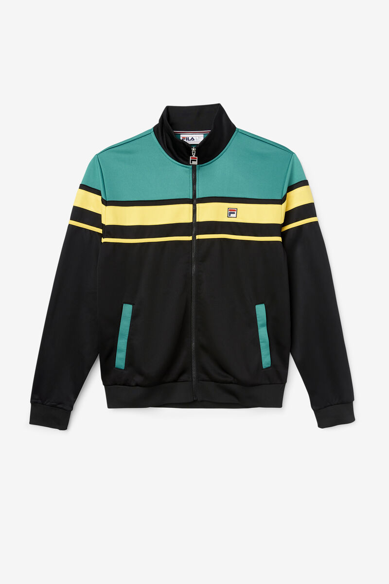 Men's Fila Gordon Jacket Jackets Black | m9bti2mYe7B
