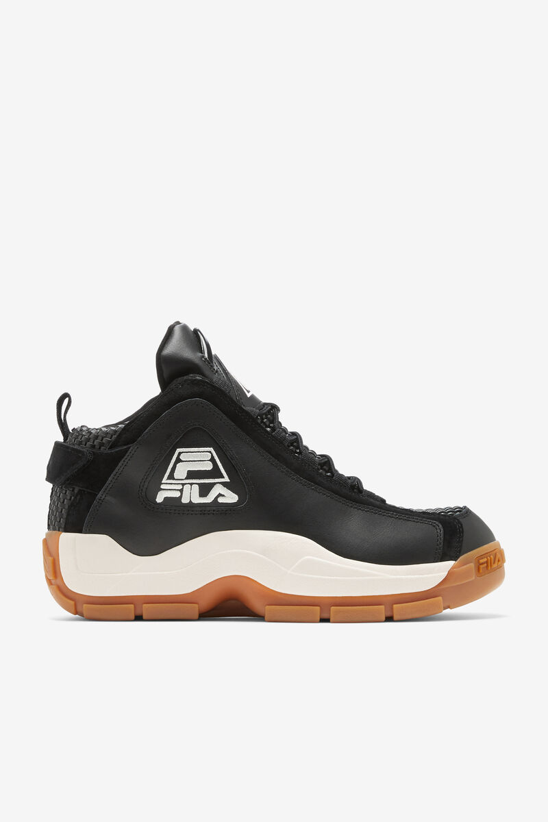 Men's Fila Grant Hill 2 Woven Basketball Shoes Black | xysiYHqCAMF