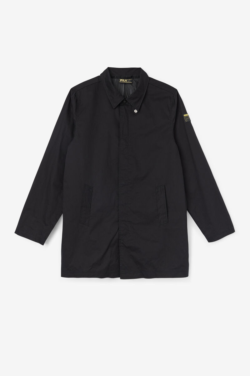 Men's Fila Holmes Jacket Outerwear Black | zWg9HZslhSa