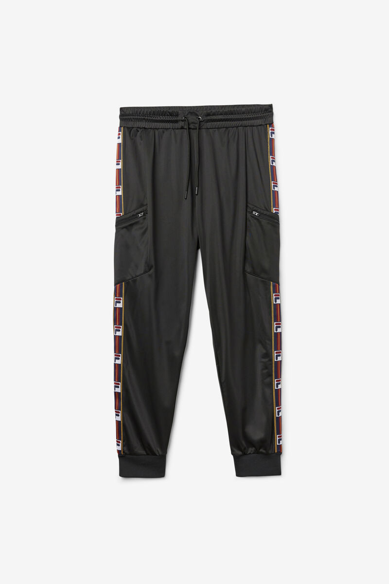 Men's Fila Jaxson Pant Pants Black | P9ZtzjgehTM
