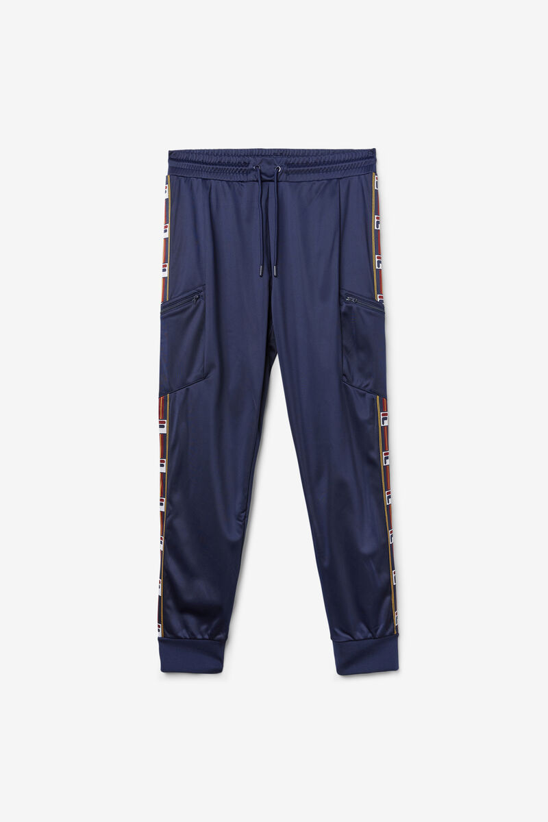Men's Fila Jaxson Pant Tracksuits Navy | nDV2ajxsksA