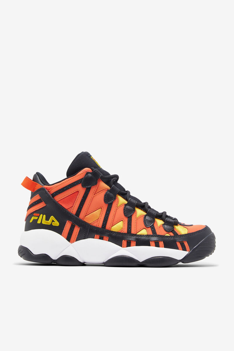 Men's Fila Jerry Stackhouse Spaghetti Basketball Shoes | Fila Sneakers Blue / Red | tWE4qkaXtOo