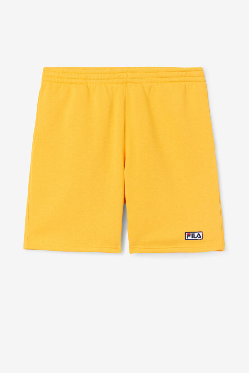 Men's Fila Kylan Short Shorts Yellow | qmWKQBEFIUO