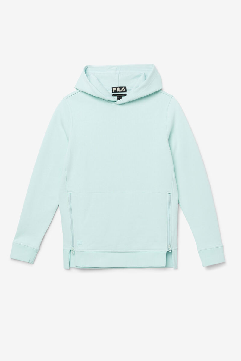 Men's Fila Maddox Pullover Hoodie Hoodies Blue | Krdd321HuOG