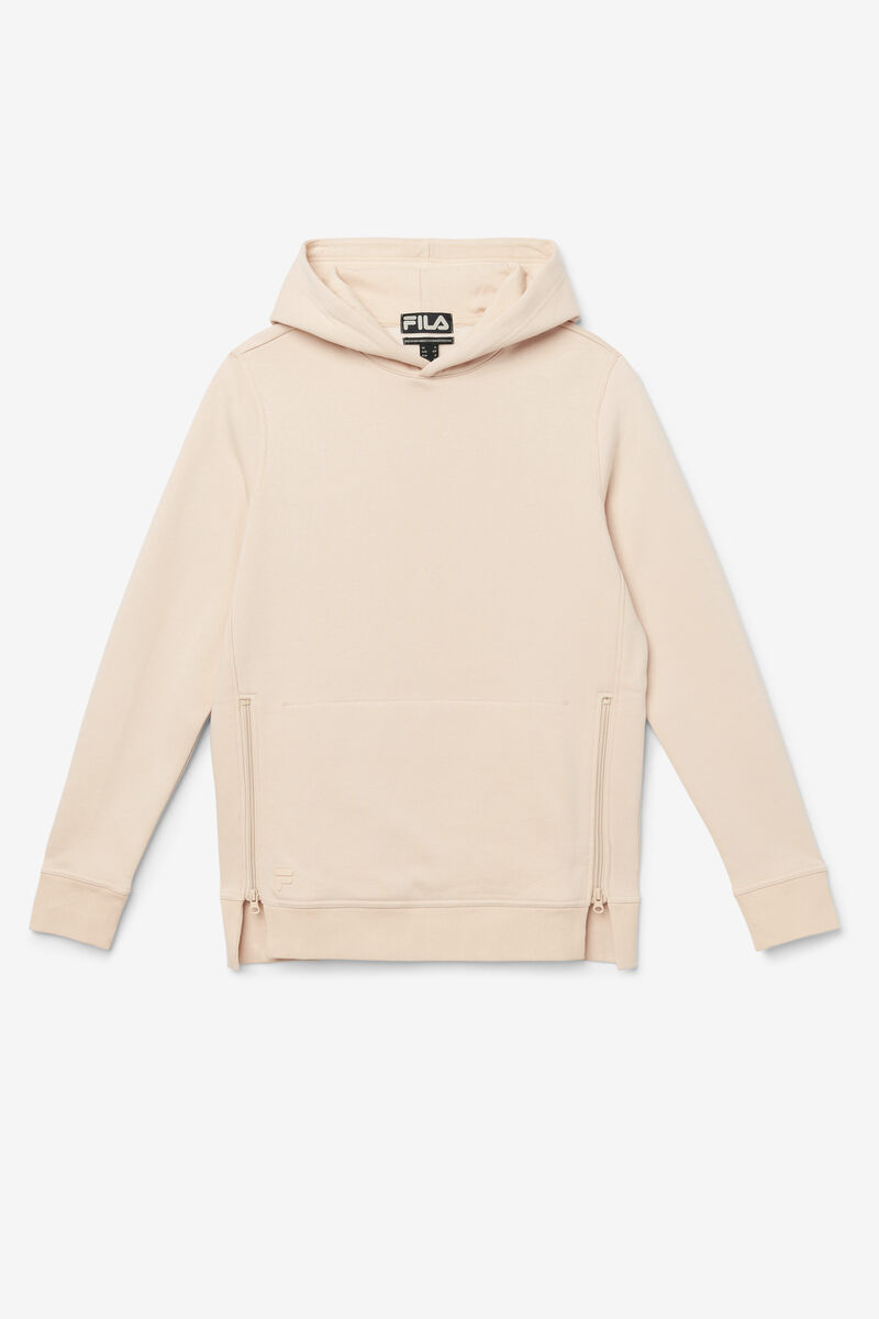 Men's Fila Maddox Pullover Hoodie Hoodies Light Yellow | QfqTDhicX9Y