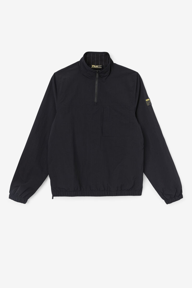 Men's Fila Magnus 1/4 Zip Track Jacket Jackets Black | N9aG58xNPAC