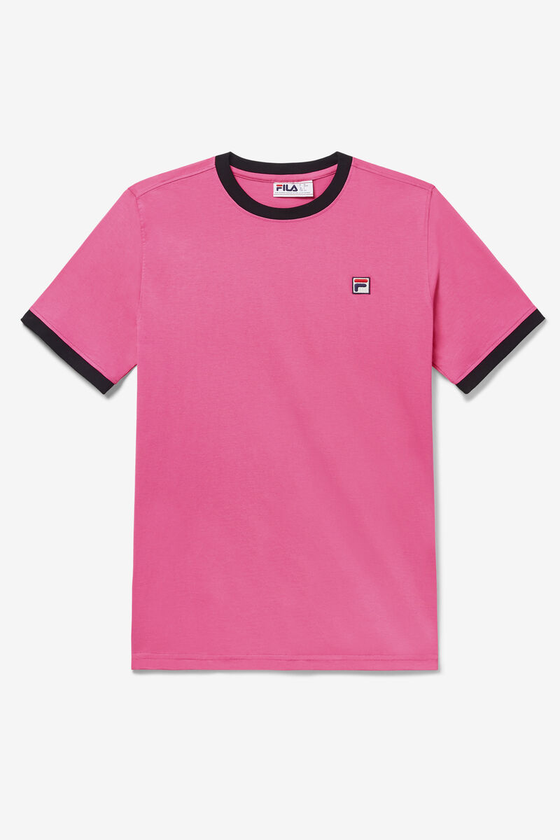 Men's Fila Marconi Ringer T Shirts Rose | llx3EXbGT7x