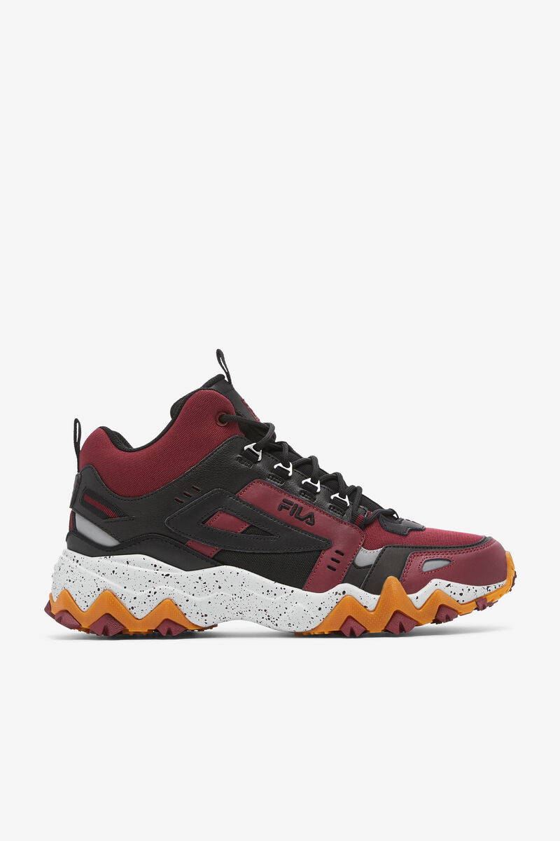 Men's Fila Oakmont Tr Mid - Sneakers & Lifestyle | Fila Sneakers Brown / Black / Grey | KpEnURT9ygn