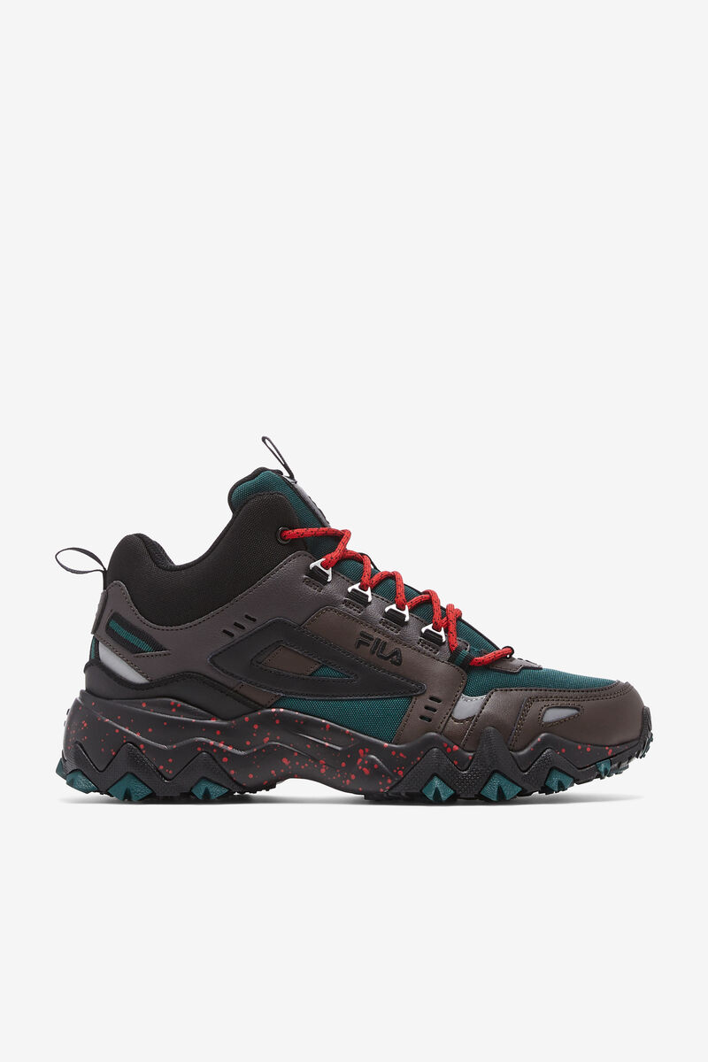 Men's Fila Oakmont Tr Mid - Sneakers & Lifestyle | Fila Sneakers Black | X5K4Mmxrvlr