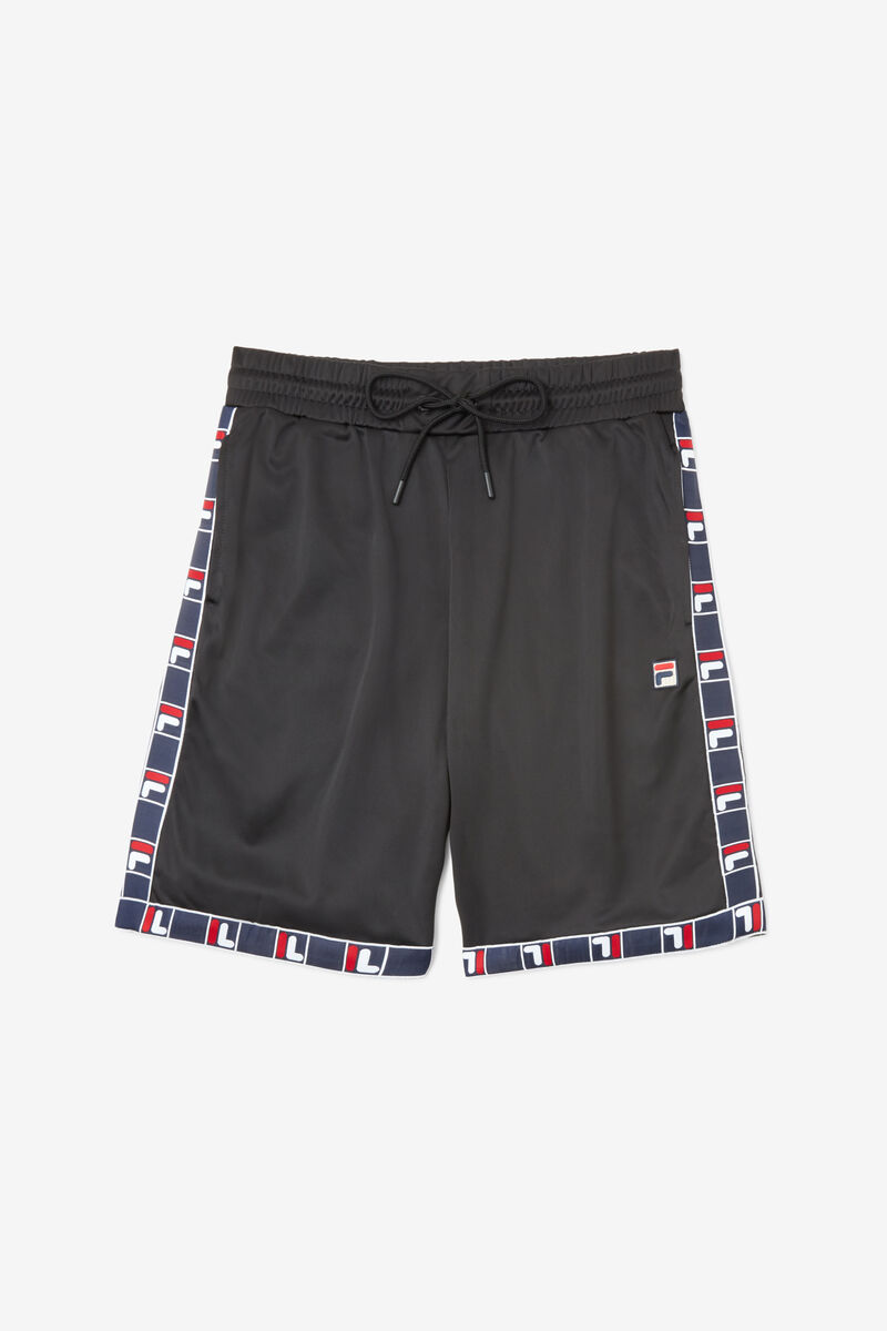 Men's Fila Pane Short Shorts Black | d7PZUNKGw17