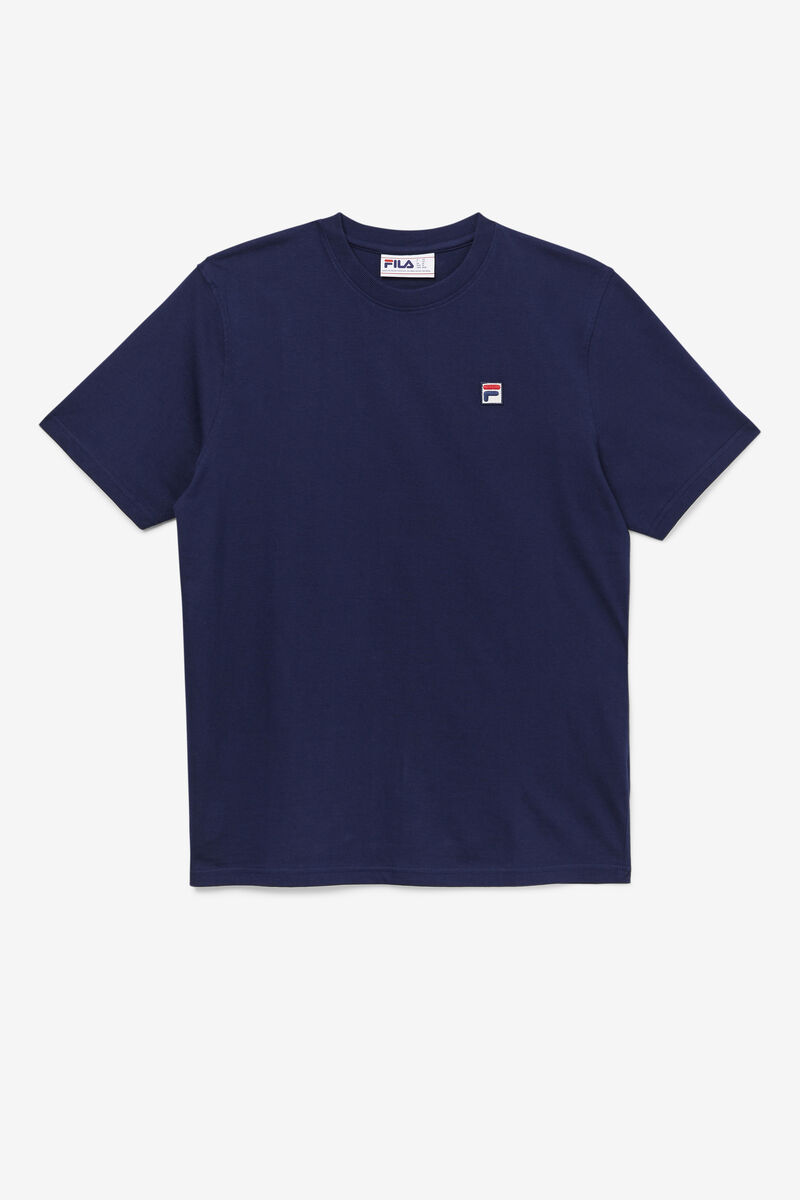 Men's Fila Quartz T Shirts Navy | miG7T9ku62E