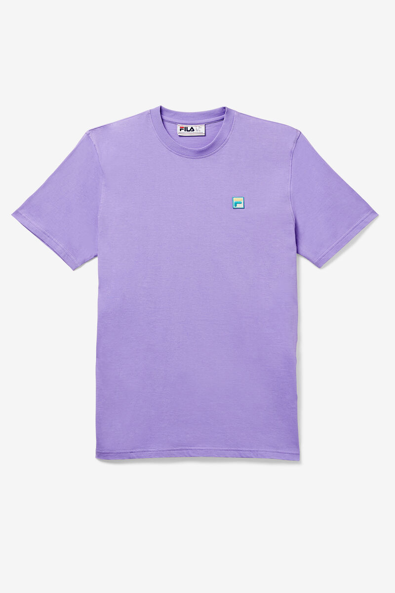 Men's Fila Quartz T Shirts Purple | UhkHcPBPRtz