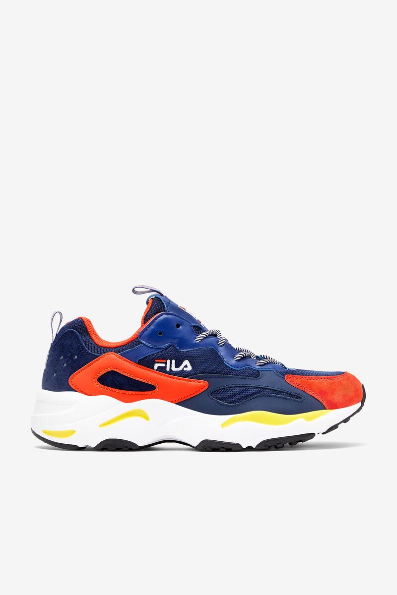 Men's Fila Ray Tracer - Sneakers & Lifestyle | Fila Sneakers Navy / Blue / Red | iNfChSktmvm