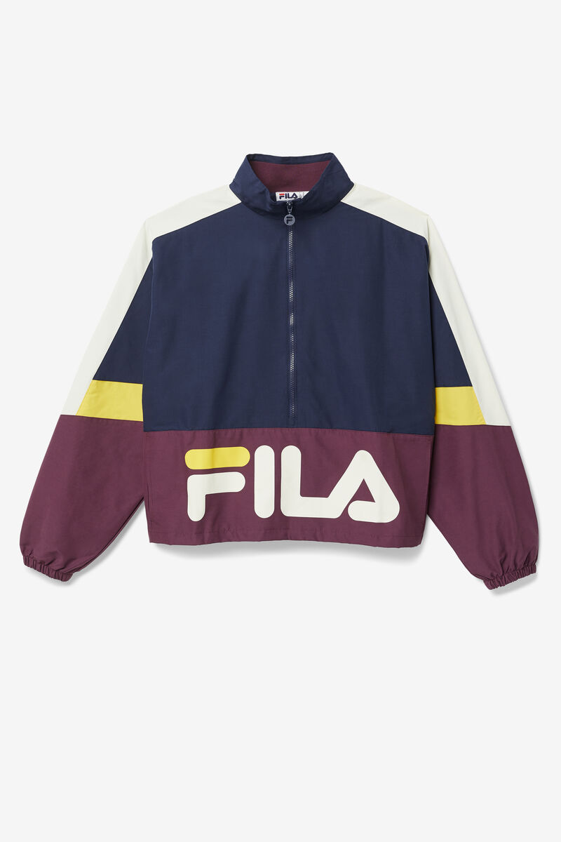 Men's Fila Reid Track Jacket Tracksuits Navy | mcWpMEsMG3a
