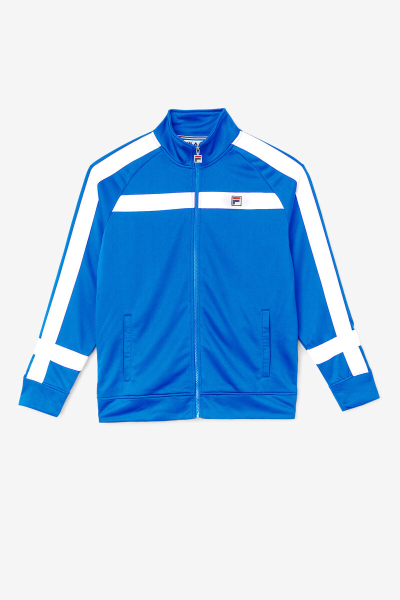 Men's Fila Renzo Jacket Jackets Blue | f4zLsIKXcOx