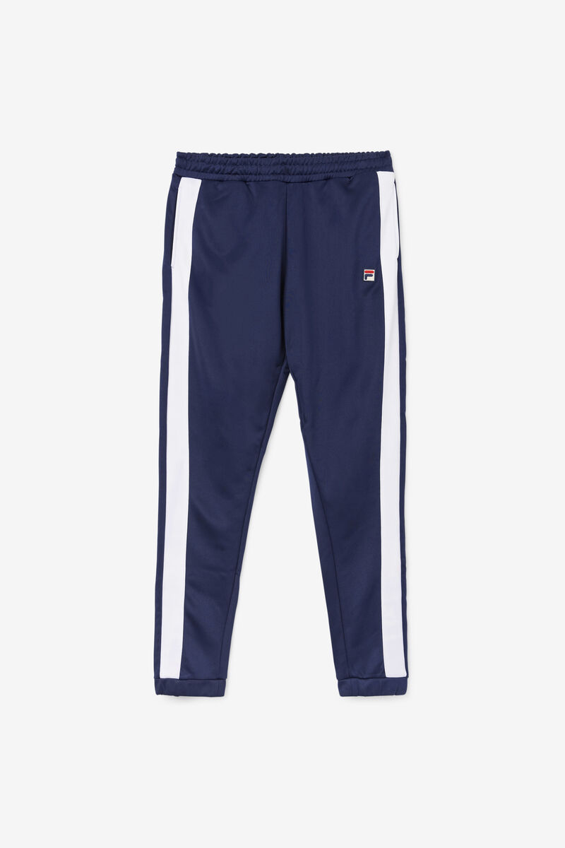 Men's Fila Renzo Pant Pants Navy / White | KZ45DF9h8La