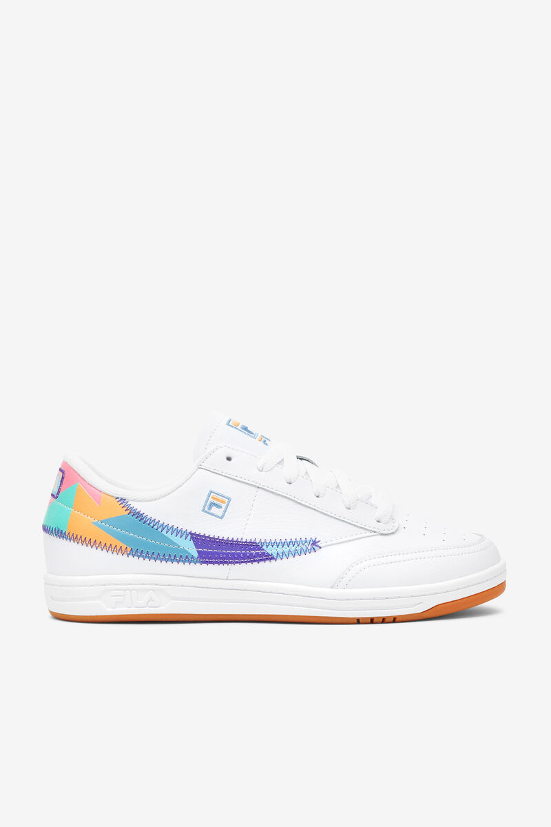 Men's Fila Retro Tennis 88 Shoes | Fila Sneakers White / Purple | zZZNdpKNDyV