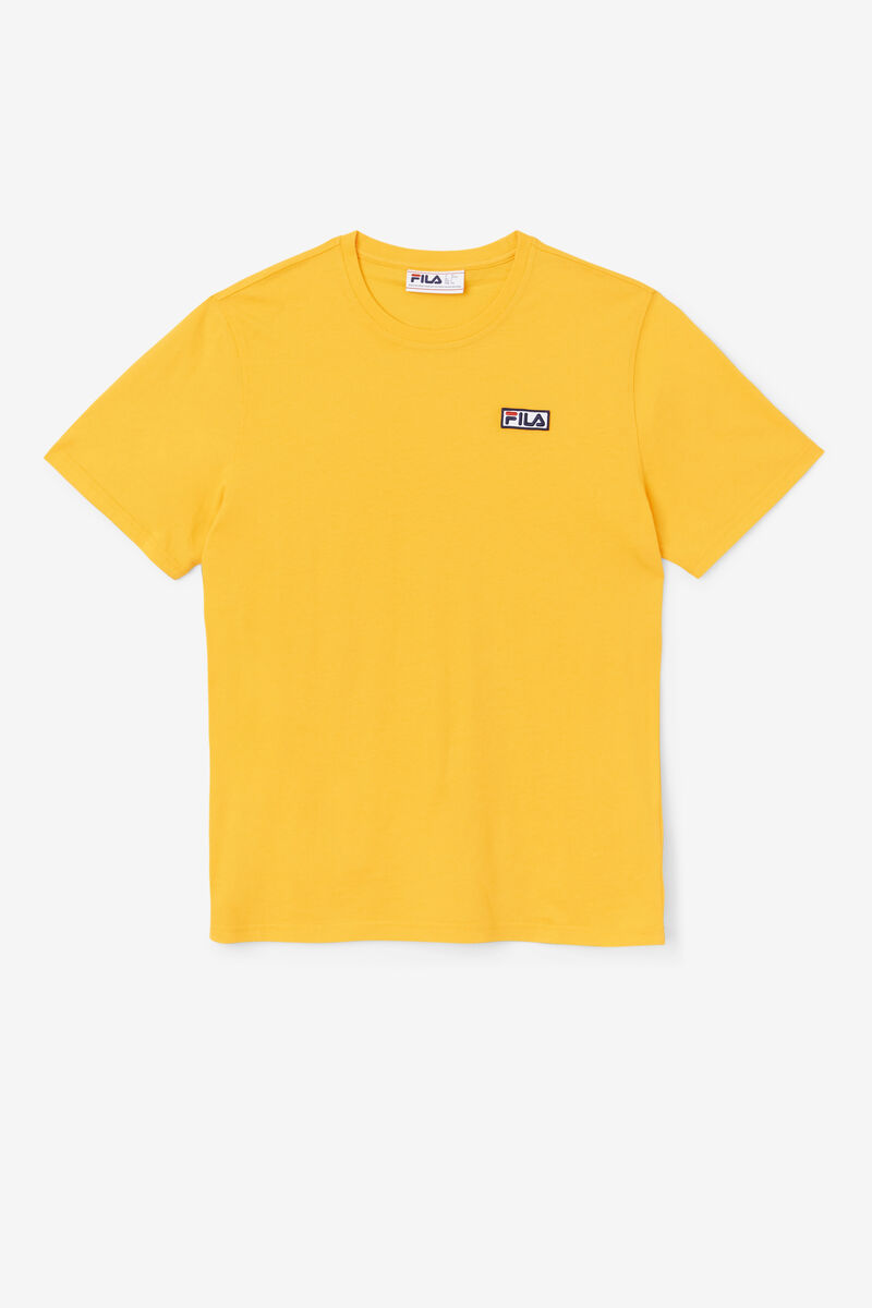Men's Fila Skylar T Shirts Yellow | BkJla9Lqpe8