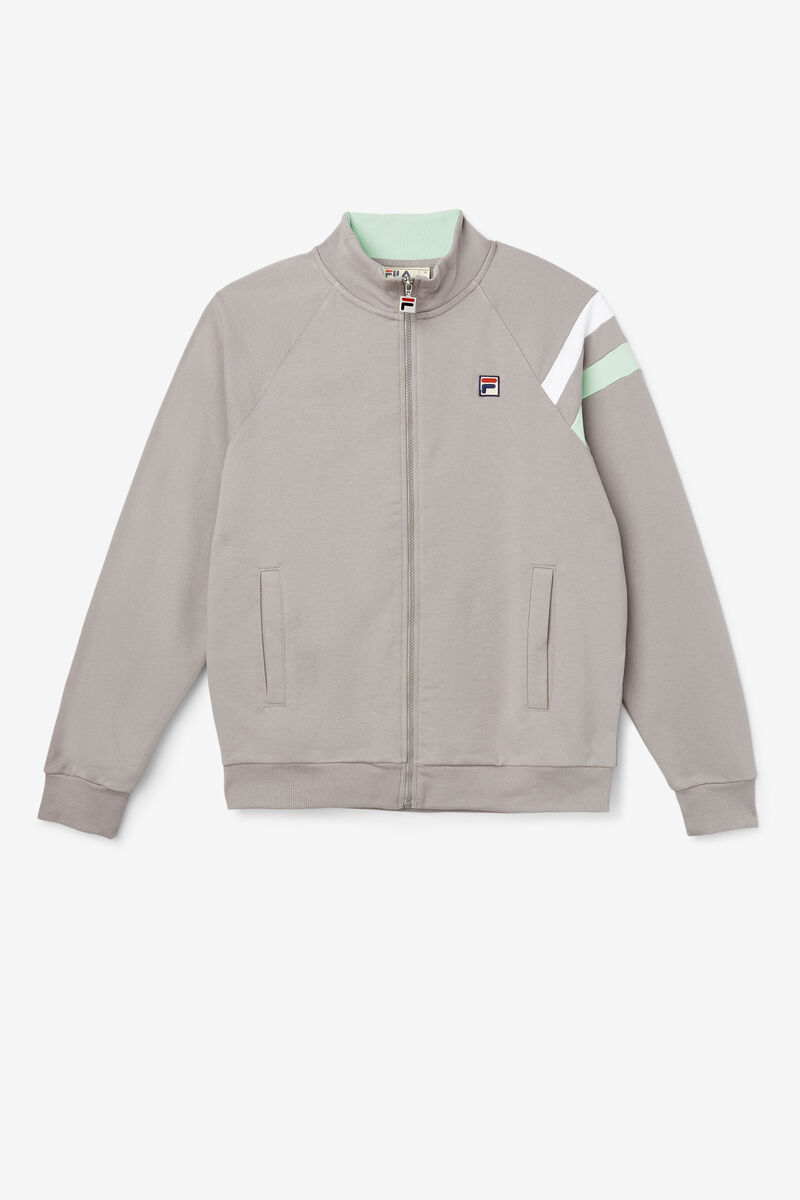 Men's Fila Stance Track Jacket Tracksuits White | 6XAzQ12vxWO