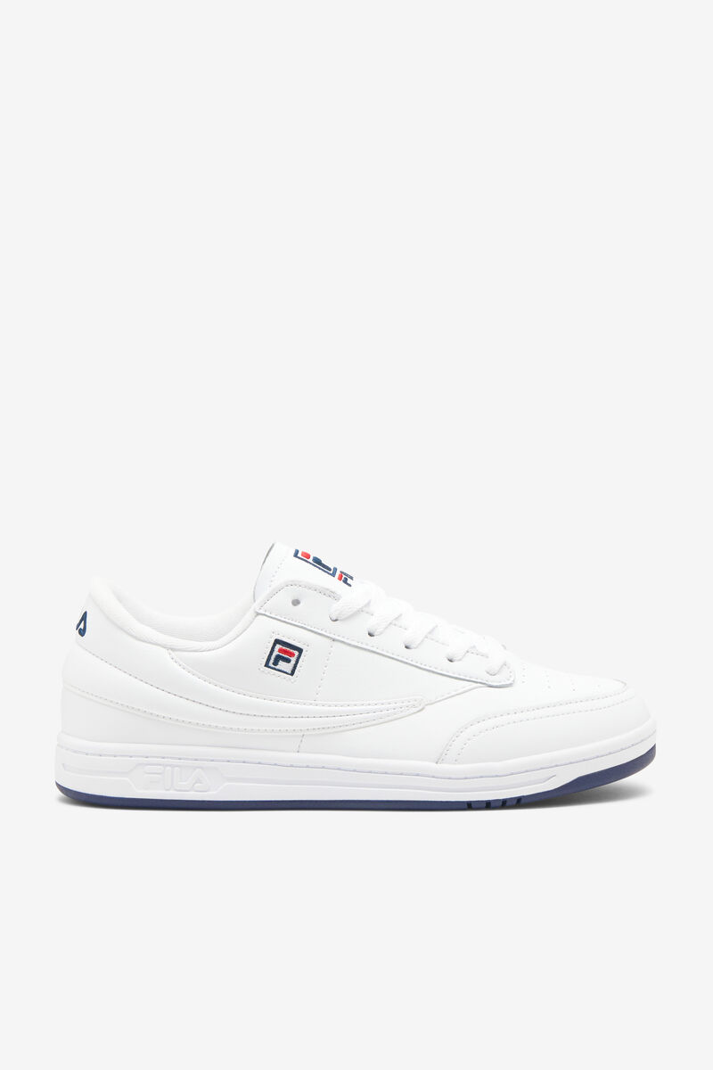 Men's Fila Tennis 88 Low Top Tennis Shoe | Fila Sneakers White / Navy / Red | iRl7SmGH1hx