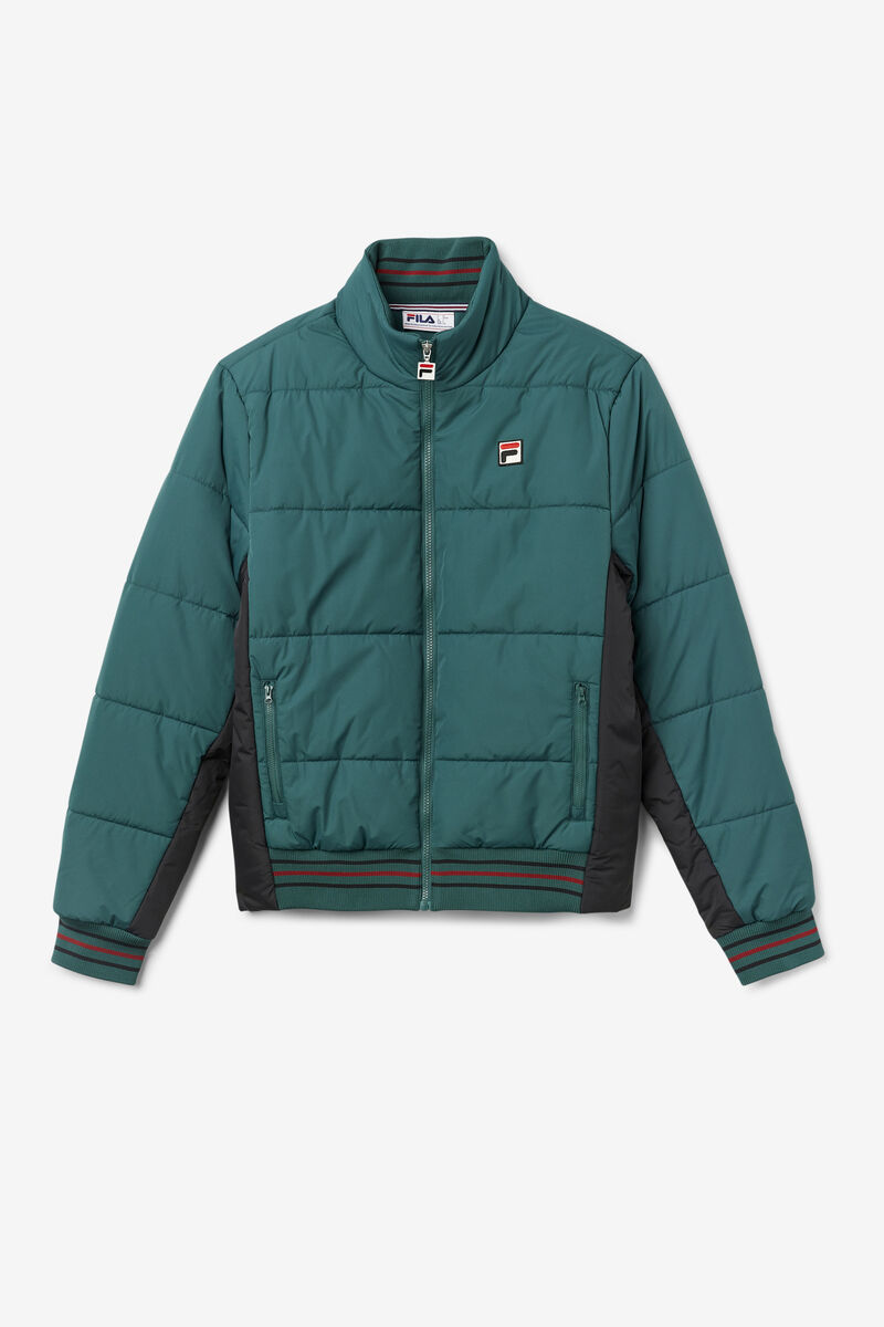 Men's Fila Watson Puffer Jacket Outerwear Black | kGGjgktPjmP
