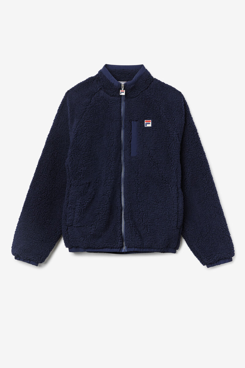 Men's Fila Yuri Jacket Outerwear Navy | Vtlorfd3aSB