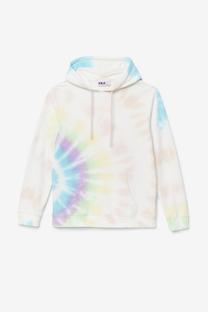Women's Fila Aerolynn Tie Dye Hoodie Hoodies Cream | cOu4dvaACZx