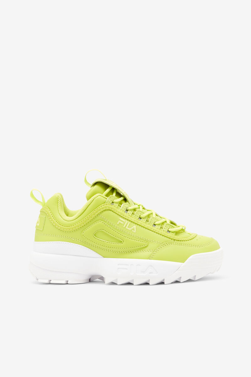 Women's Fila Disruptor 2 Premium Platform Shoes Light Green / Light Green / White | 4I2NbzncQ2X