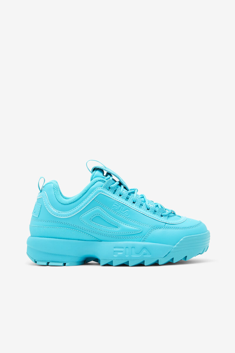 Women's Fila Disruptor 2 Premium Platform Shoes Blue / Blue / Blue | V4fLrZUd8Cz